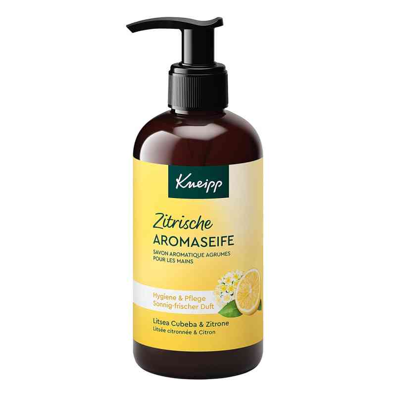 Kneipp Zitrische Aromaseife Litsea Cubeba & Zitrone 250 ml von Kneipp GmbH PZN 20545658