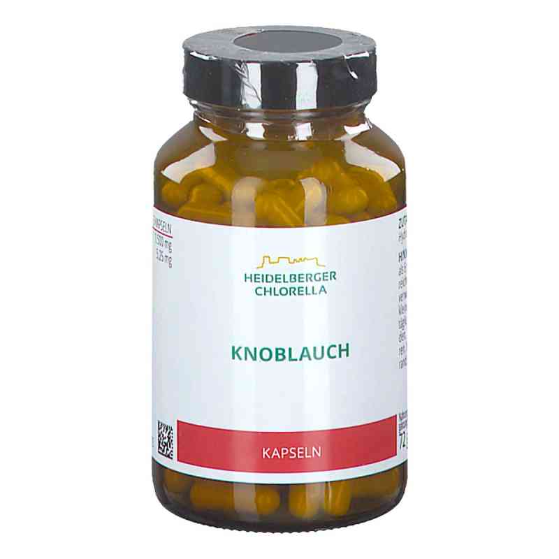 Knoblauch Kapseln 72 g von Heidelberger Chlorella GmbH PZN 18815292