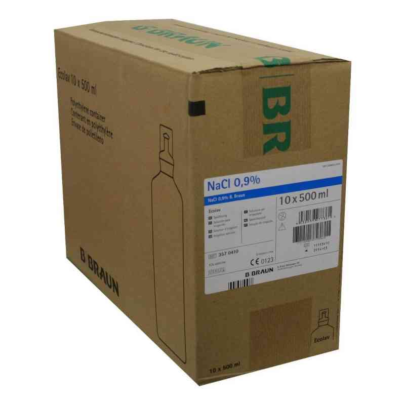 Kochsalzlösung 0,9% B.braun Spüllsg.ecolav 10X500 ml von B. Braun Melsungen AG PZN 04499344