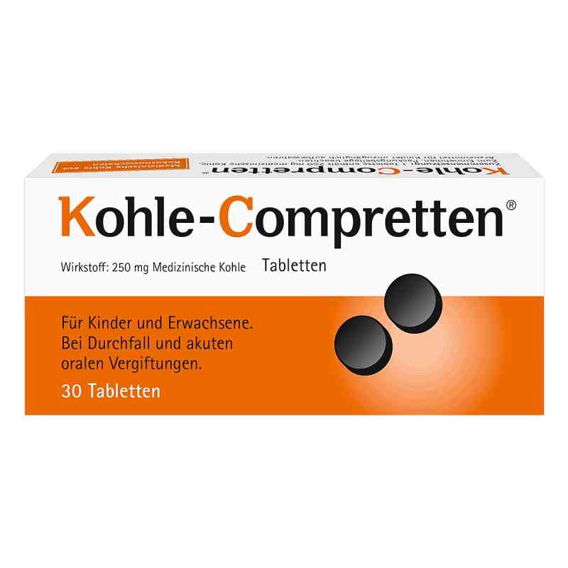 Kohle-Compretten 30 stk von Procter & Gamble GmbH PZN 03056515