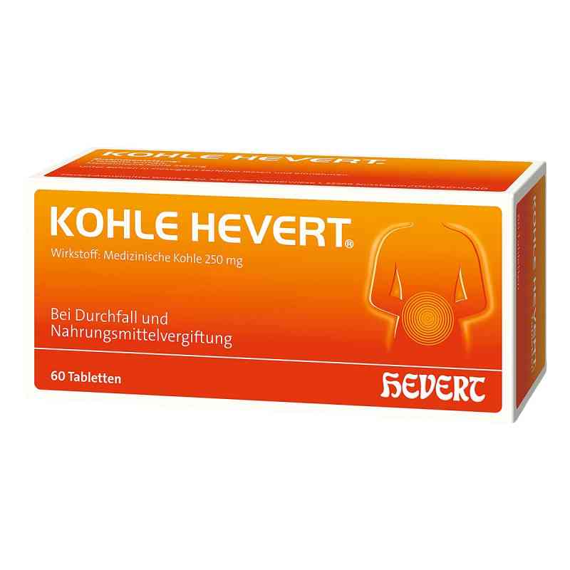 Kohle Hevert Tabletten 60 stk von Hevert-Arzneimittel GmbH & Co. KG PZN 19428516