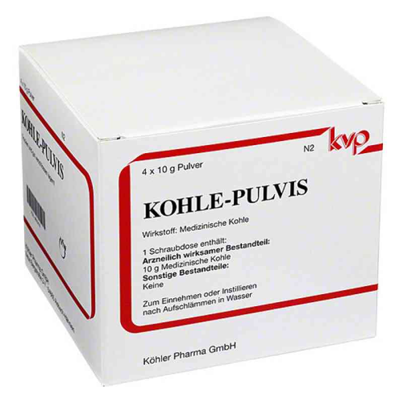 Kohle-Pulvis 4X10 g von Köhler Pharma GmbH PZN 08625478
