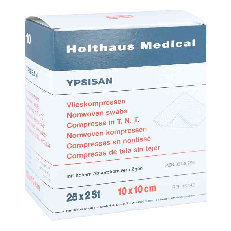 Kompressen Ypsisan 10x10cm steril 25X2 stk von Holthaus Medical GmbH & Co. KG PZN 03146796