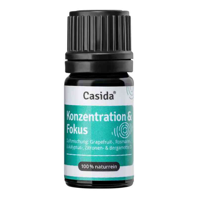 Konzentration & Fokus Duftmischung äth.öl 5 ml von Casida GmbH PZN 17377200