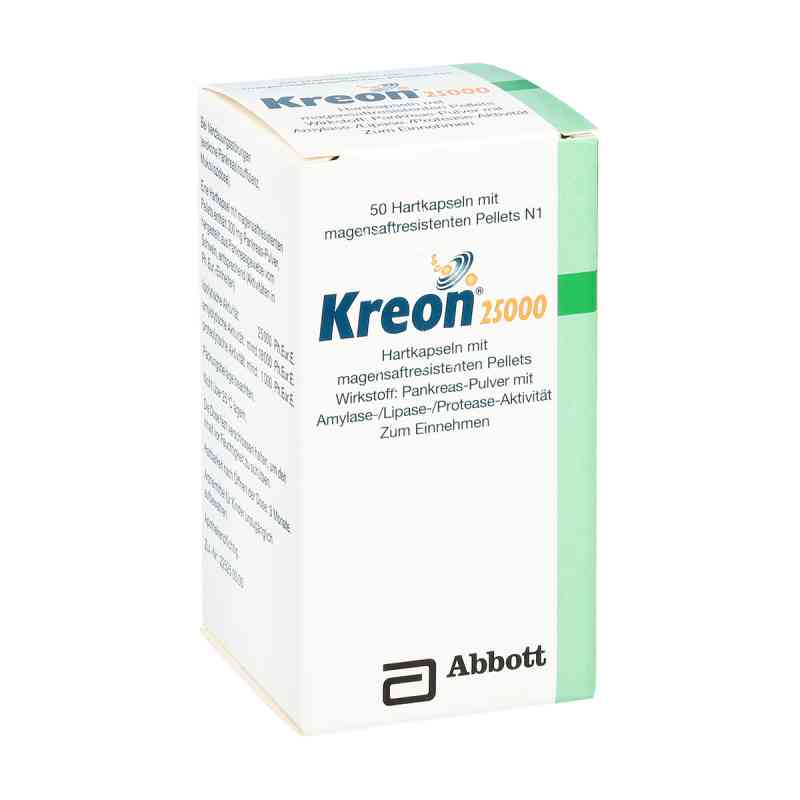 Kreon 25000 50 stk von Viatris Healthcare GmbH PZN 04437981