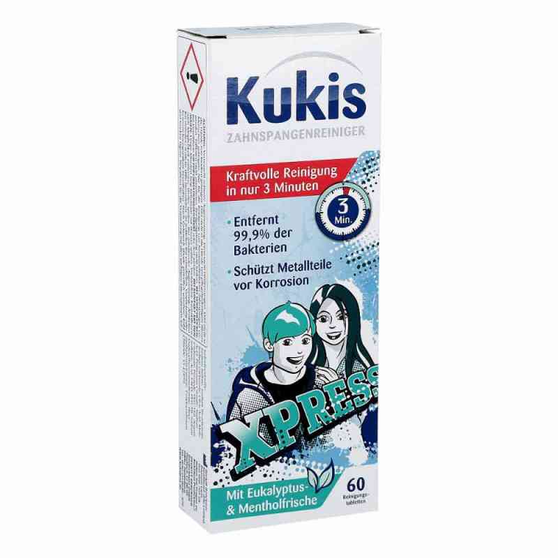Kukis Zahnspangenreiniger 2X30 stk von Reckitt Benckiser Deutschland GmbH PZN 00348482