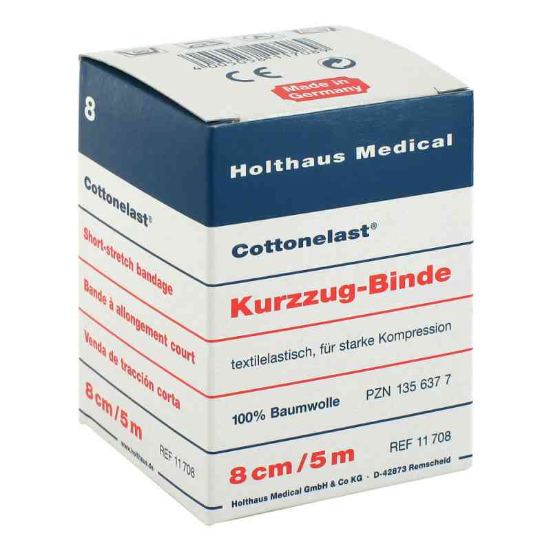 Kurzzugbinde Cottonelast 5mx8cm 1 stk von Holthaus Medical GmbH & Co. KG PZN 01356377