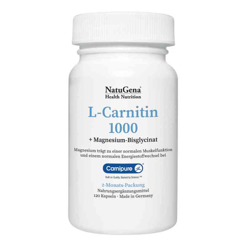 L-Carnitin 1000 Carnipure+Magnesium Vegan Kapseln 120 stk von NatuGena GmbH PZN 18713373