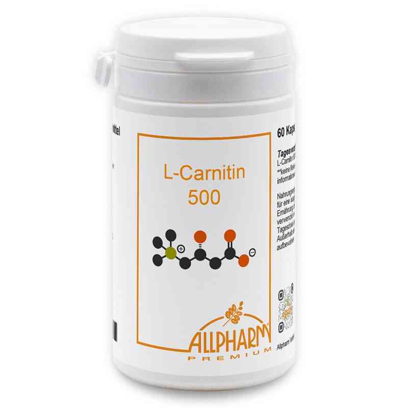 L-carnitin 500 mg Kapseln 60 stk von ALLPHARM Vertriebs GmbH PZN 03386796