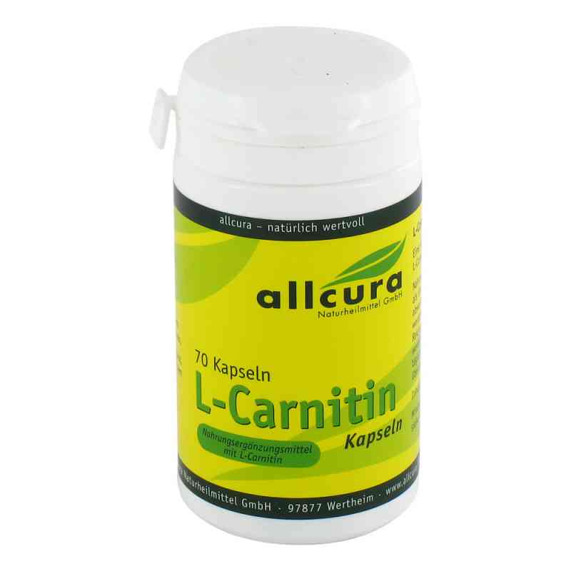 L-carnitin Kapseln 70 stk von allcura Naturheilmittel GmbH PZN 08749588