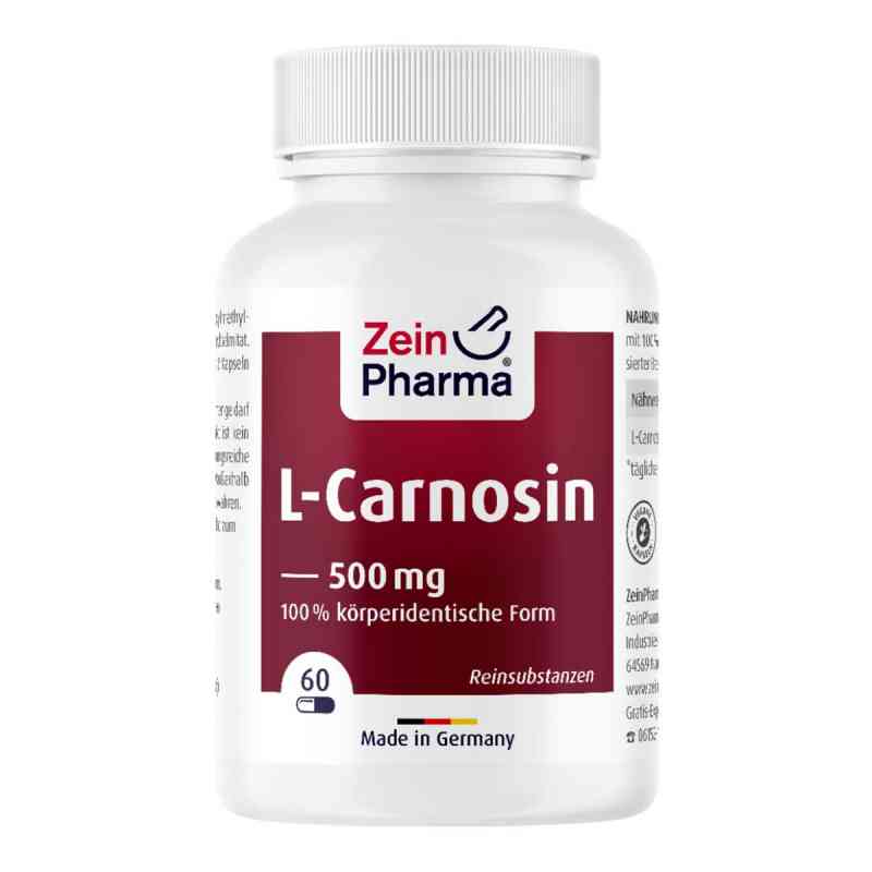 L-carnosin 500 mg Kapseln 60 stk von Zein Pharma - Germany GmbH PZN 10198262