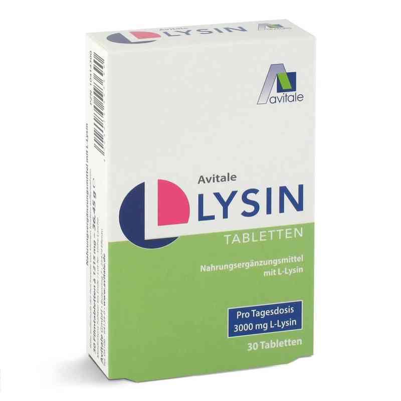 L-Lysin 750 mg Tabletten 30 stk von Avitale GmbH PZN 10414300