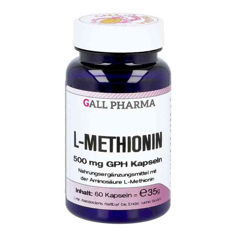 L-methionin 500 mg Kapseln 60 stk von Hecht-Pharma GmbH PZN 01290626