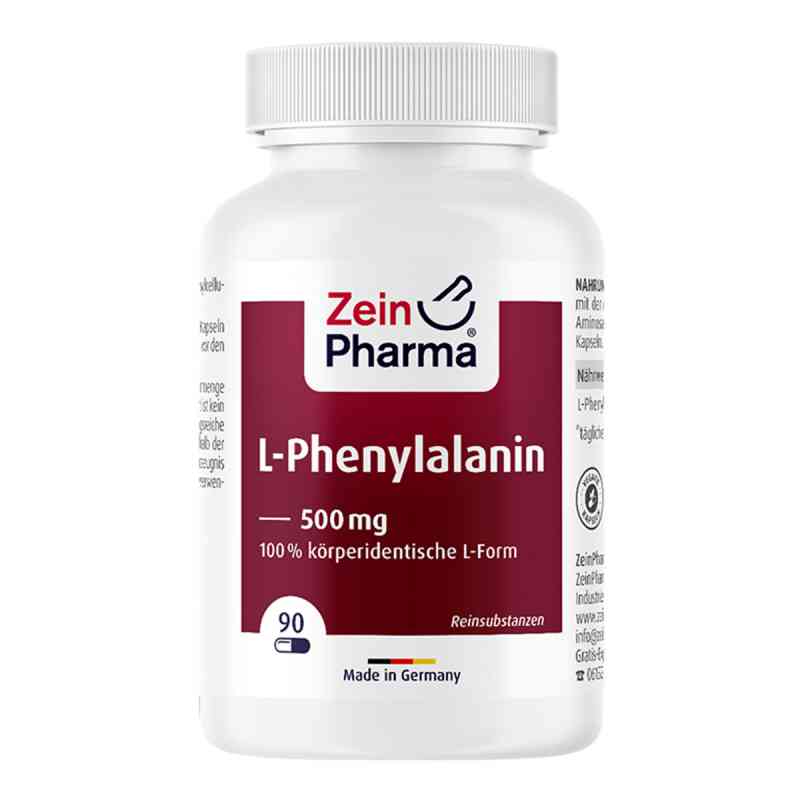 L-phenylalanin 500 mg veg.HPMC Kapsel (n) zein Pharma 90 stk von ZeinPharma Germany GmbH PZN 13817599