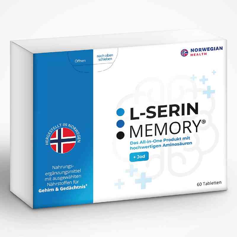 L-Serin Memory mit Jod Tabletten  60 stk von L&L Pharma GmbH PZN 19643203
