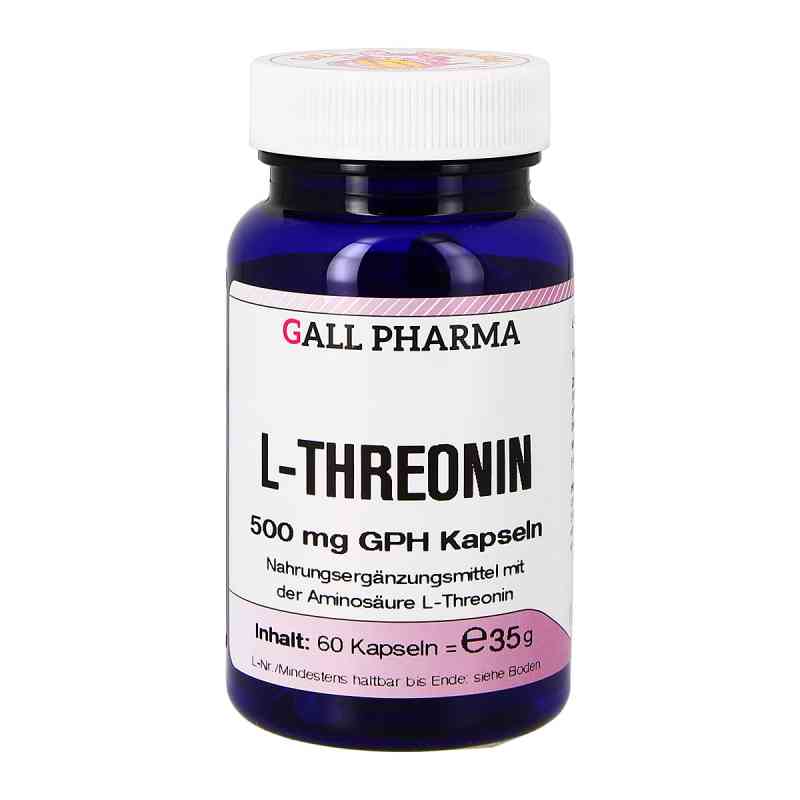 L-threonin 500 mg Kapseln 60 stk von Hecht-Pharma GmbH PZN 01290678