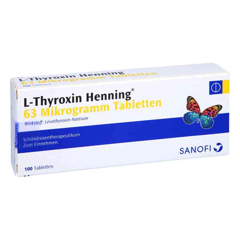 L-thyroxin Henning 63 Μg Tabletten 100 stk online kaufen