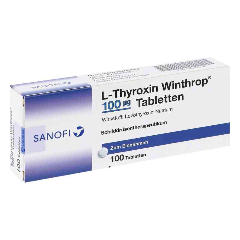 L-thyroxin Winthrop 100 [my]g Tabletten 100 stk von Sanofi-Aventis Deutschland GmbH PZN 06912908