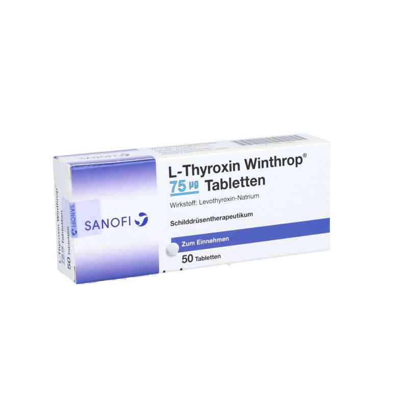 L-thyroxin Winthrop 75 [my]g Tabletten 50 stk von Sanofi-Aventis Deutschland GmbH PZN 06912860