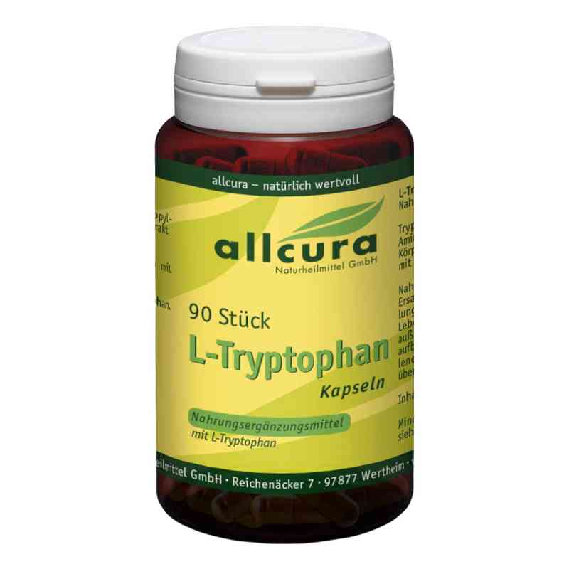 L-tryptophan 500 Mg Kapseln 90 stk von allcura Naturheilmittel GmbH PZN 17907810