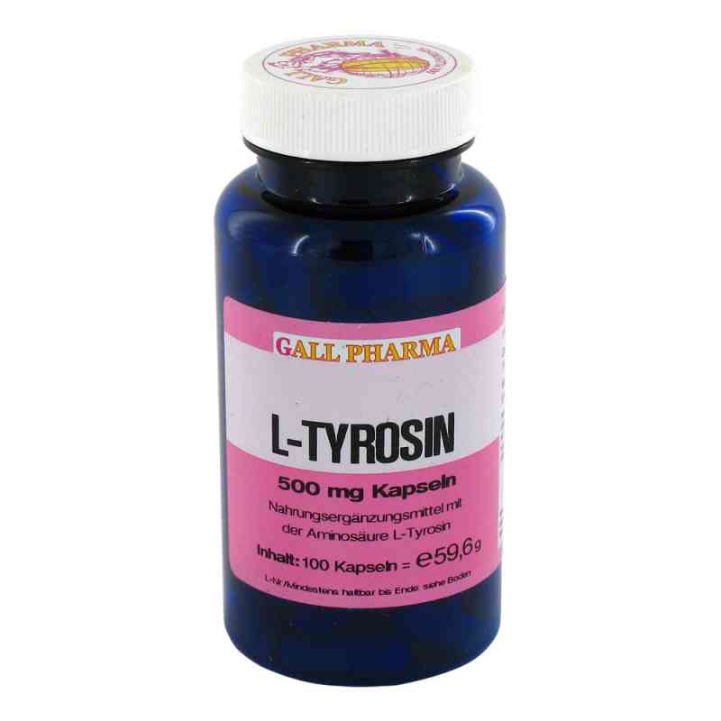 L-tyrosin 500 mg Kapseln 100 stk von Hecht-Pharma GmbH PZN 01290709