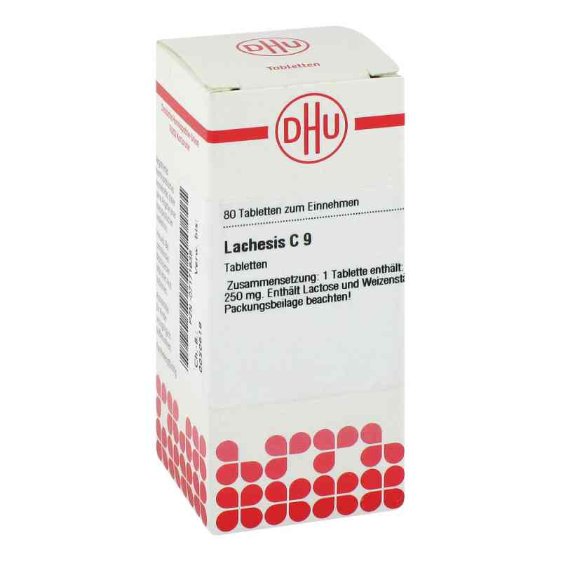 Lachesis C9 Tabletten 80 stk von DHU-Arzneimittel GmbH & Co. KG PZN 07171638