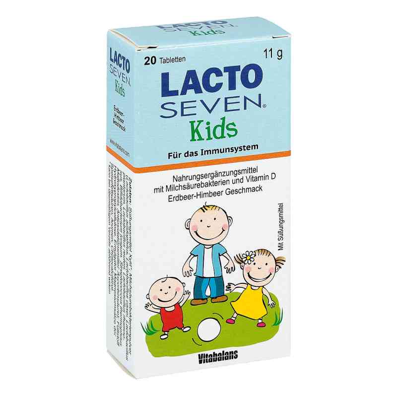 Lacto Seven Kids Tabletten 20 stk von Blanco Pharma GmbH PZN 13651638