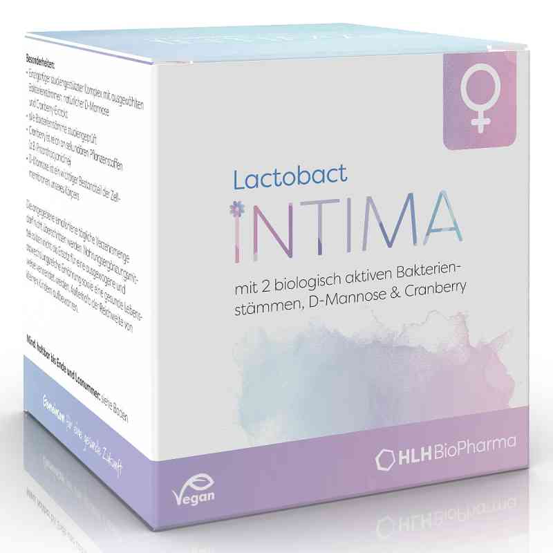 Lactobact INTIMA Cranberry, D-Mannose & Milchsäurebakterien  30 stk von HLH BioPharma GmbH PZN 18739349