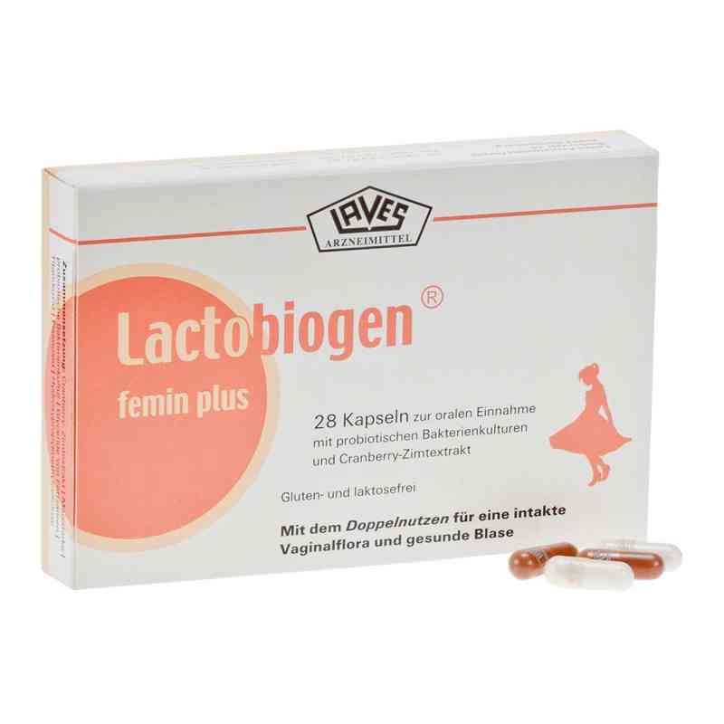 Lactobiogen femin plus Kapseln 28 stk von Laves-Arzneimittel GmbH PZN 09073727