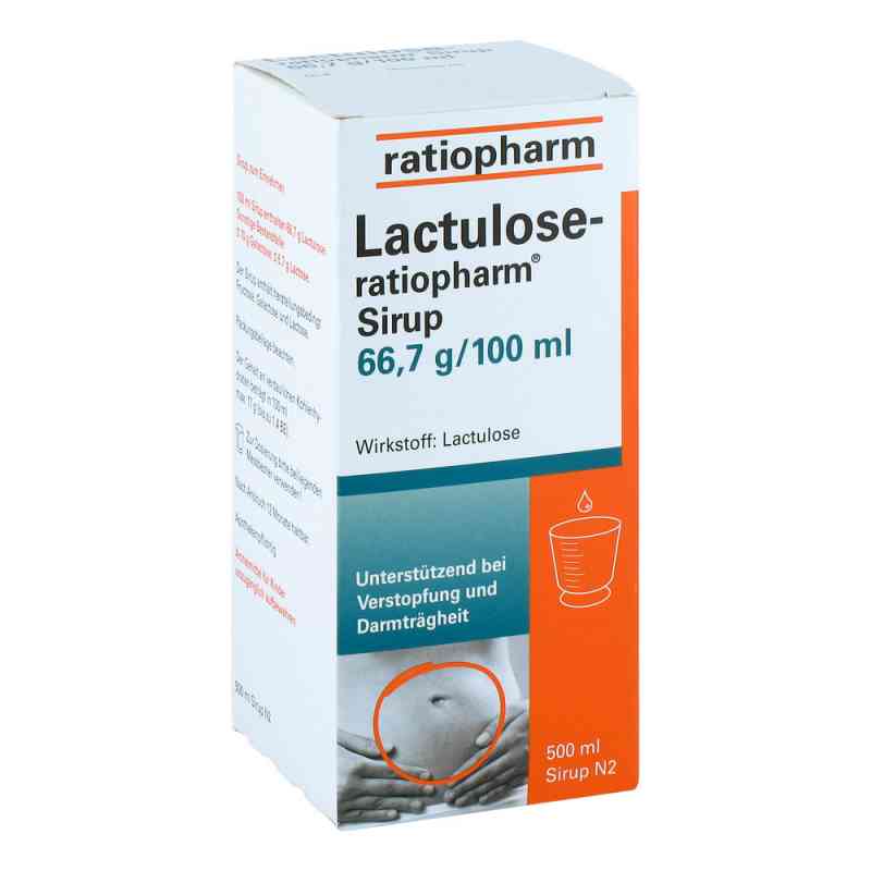 Lactulose-ratiopharm 500 ml von ratiopharm GmbH PZN 04916865