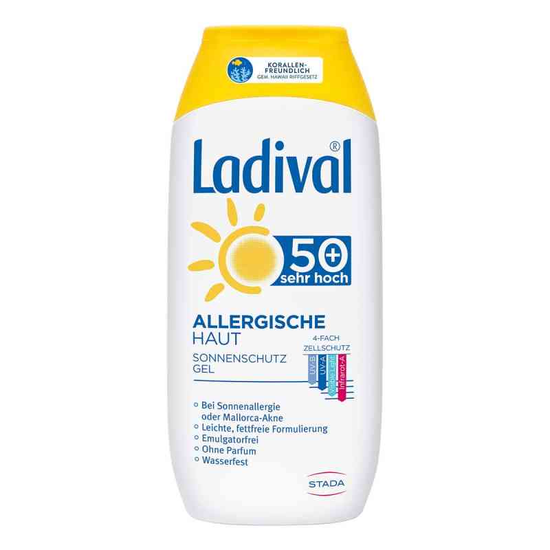 Ladival allergische Haut Sonnenschutzgel LSF50+ 200 ml von STADA GmbH PZN 03520421