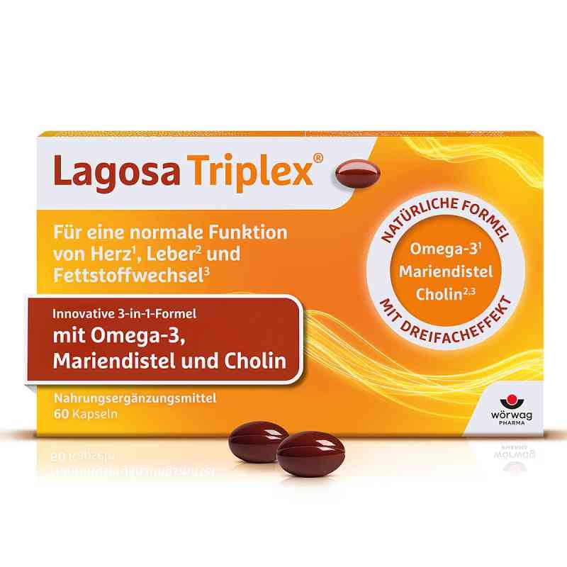 Lagosa Triplex Weichkapseln 60 stk von Wörwag Pharma GmbH & Co. KG PZN 20047653