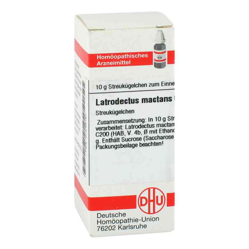 Latrodectus Mactans C200 Globuli 10 g von DHU-Arzneimittel GmbH & Co. KG PZN 07248157