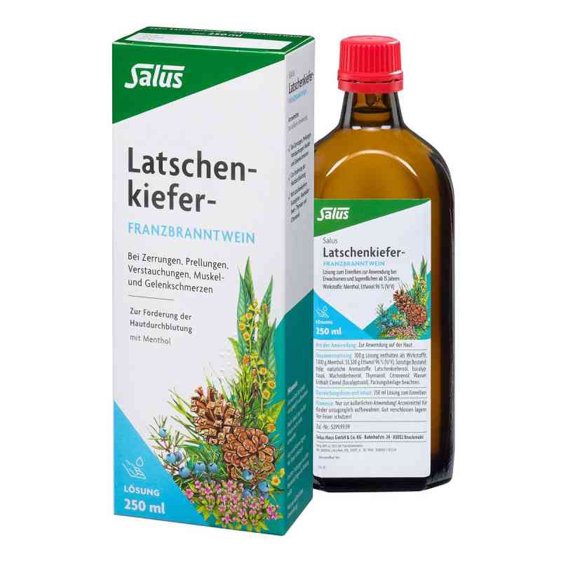 Latschenkiefer-franzbranntwein Salus 250 ml von SALUS Pharma GmbH PZN 06486185
