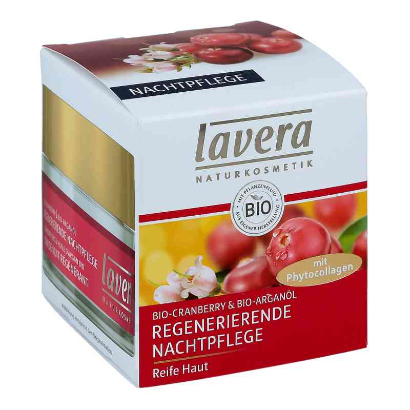 Lavera regenerierende Nachtpflege Cranberry Creme 50 ml von LAVERANA GMBH & Co. KG PZN 11090354