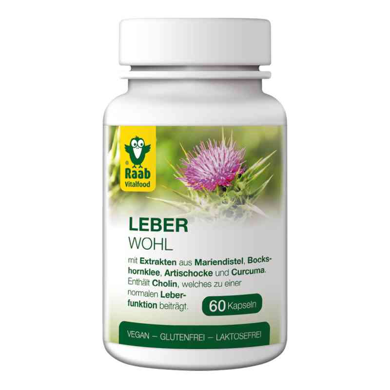 Leberwohl Kapseln 60 stk von ALLPHARM Vertriebs GmbH PZN 16662068