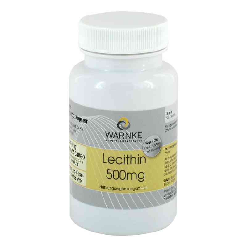 Lecithin 500 mg Kapseln 100 stk von Warnke Vitalstoffe GmbH PZN 02530908