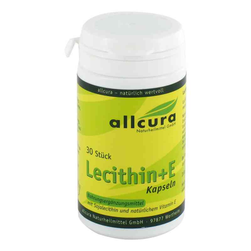 Lecithin Kapseln + Vitamin E 1000 mg 30 stk von allcura Naturheilmittel GmbH PZN 04672481