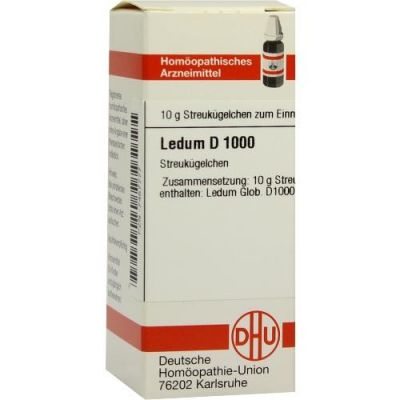 Ledum D1000 Globuli 10 g von DHU-Arzneimittel GmbH & Co. KG PZN 07457777