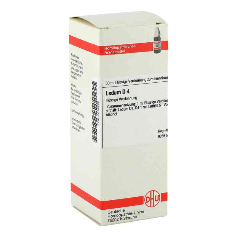 Ledum D4 Dilution 50 ml von DHU-Arzneimittel GmbH & Co. KG PZN 02810298
