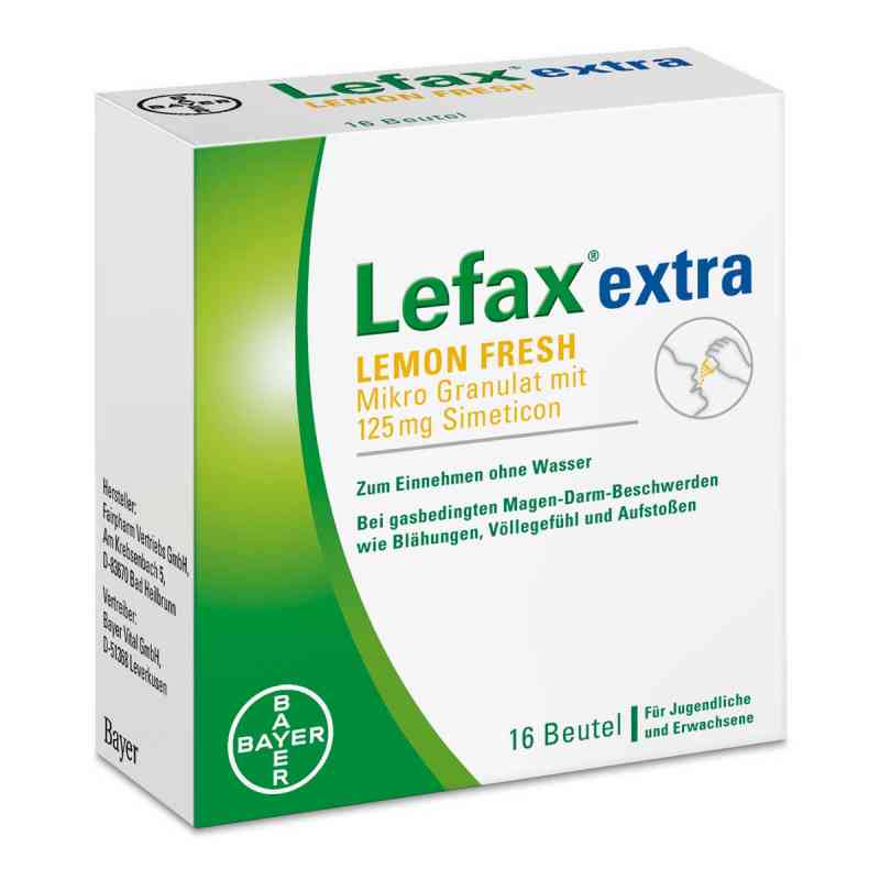 Lefax extra Lemon Fresh Granulat 16 stk von Bayer Vital GmbH PZN 09013180