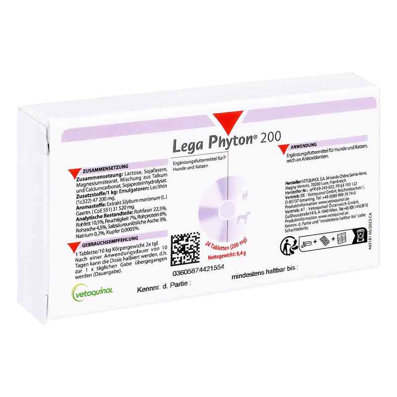 Lega Phyton 200 Ergänzungsfuttermittel für Hunde und Katzen 24 stk von O'ZOO GmbH PZN 16361533