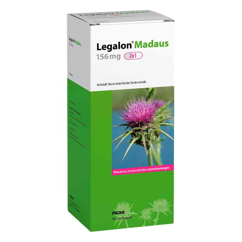 Legalon 156 mg Madaus Hartkapseln 120 stk von Cooper Consumer Health Deutschland GmbH PZN 11548184