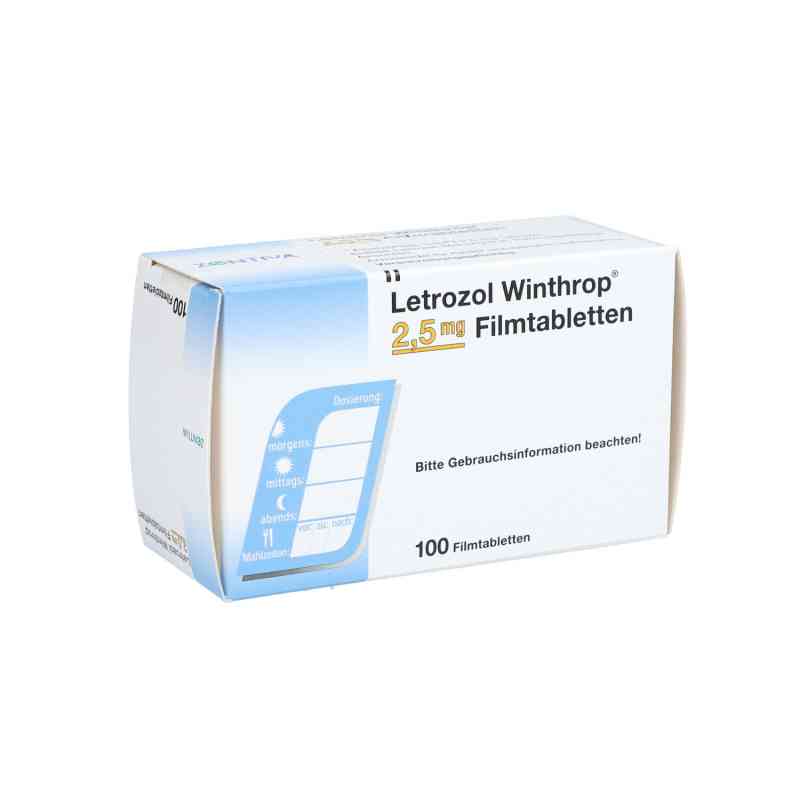 Letrozol Winthrop 2,5 mg Filmtabletten 100 stk von Zentiva Pharma GmbH PZN 08761313