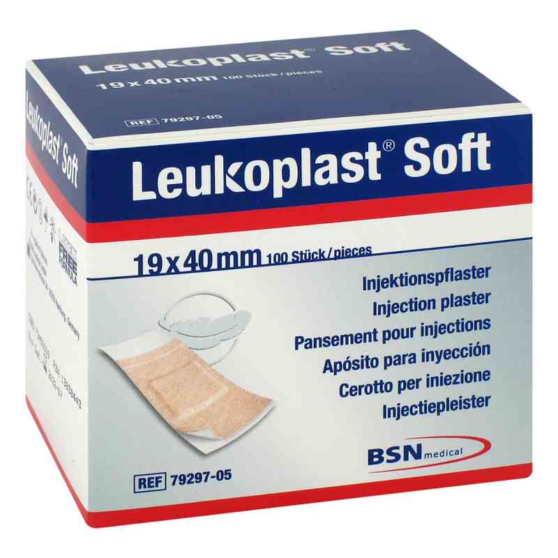 Leukoplast Soft Injektionspfl.strips 19x40 mm 100 stk von BSN medical GmbH PZN 13838443