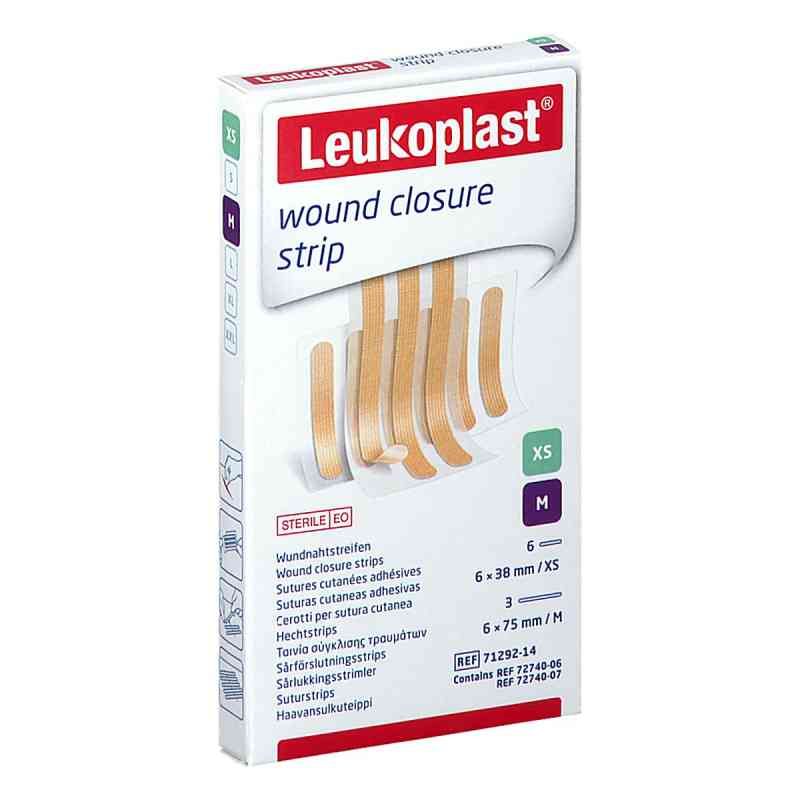 Leukoplast Wound Closure Strip Mix Beige 2 stk von BSN medical GmbH PZN 17875702