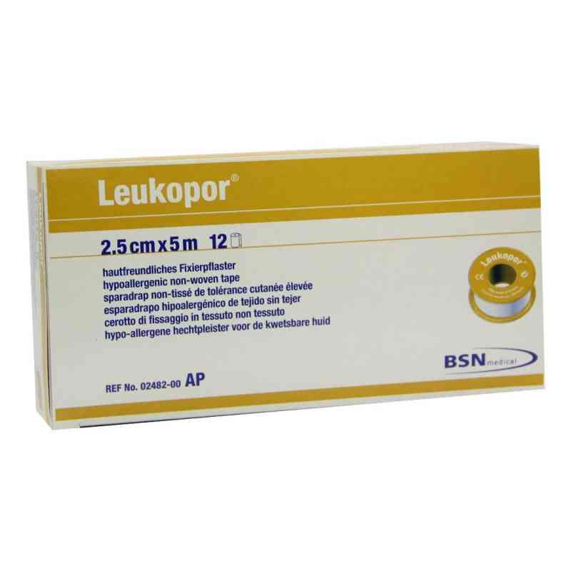 Leukopor 5 m x 2,50 cm 2482 12 stk von BSN medical GmbH PZN 04593586
