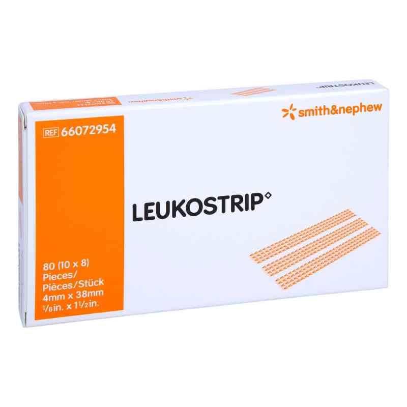 Leukostrip Wundnahtstreifen 4,0 x 38 mm 10X8 stk von Smith & Nephew GmbH PZN 07610374