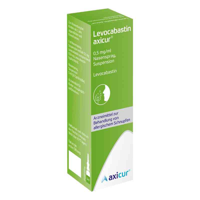 Levocabastin Axicur 0,5 mg/ml Nasenspray 5 ml von axicorp Pharma GmbH PZN 20050655