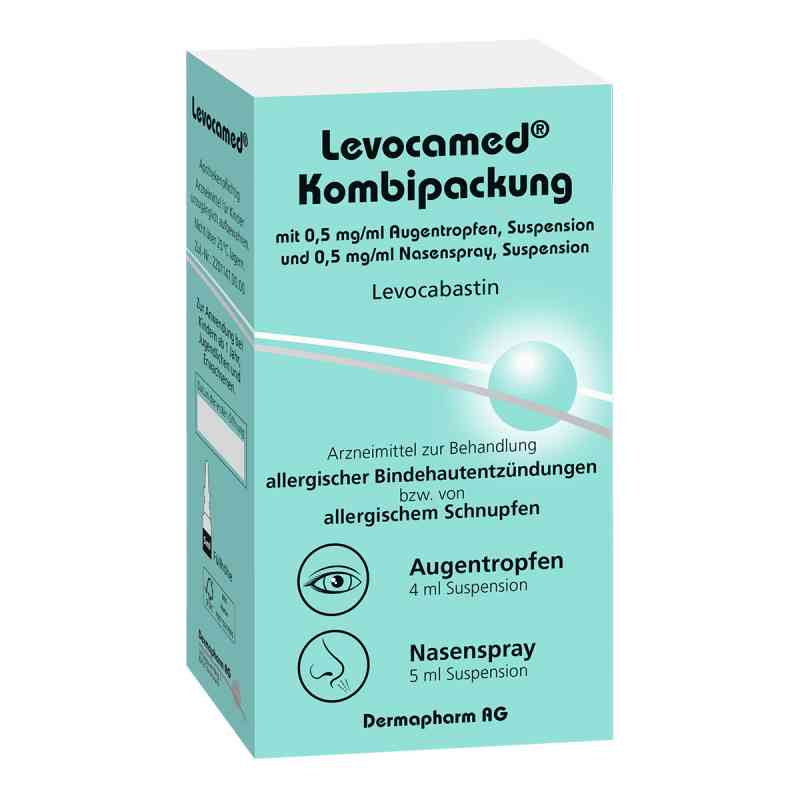 Levocamed Kombi 0,5 mg/ml At + 0,5 mg/ml Nasenspr. 1 stk von DERMAPHARM AG PZN 15624835